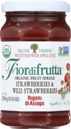 Rigoni Di Asiago Fiordifrutta Organic Fruit Spread, Strawberry, 8.82 Ounce, (Pack of 6) by Rigoni di Asiago [Foods]