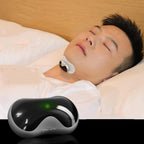 Electric Mini Anti Snoring Device Sleep Apnea Stop Snore Electric Snore Stopper Devices with Intelligent Throat Massages Snoring Solution Machine for Better Sleep