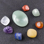 Palm Pocket Stones Tumbled Thumb Scrapping Plate Natural Gemstones Sets for Sleep Relaxation Stress Anxiety Relief-Dark Khaki