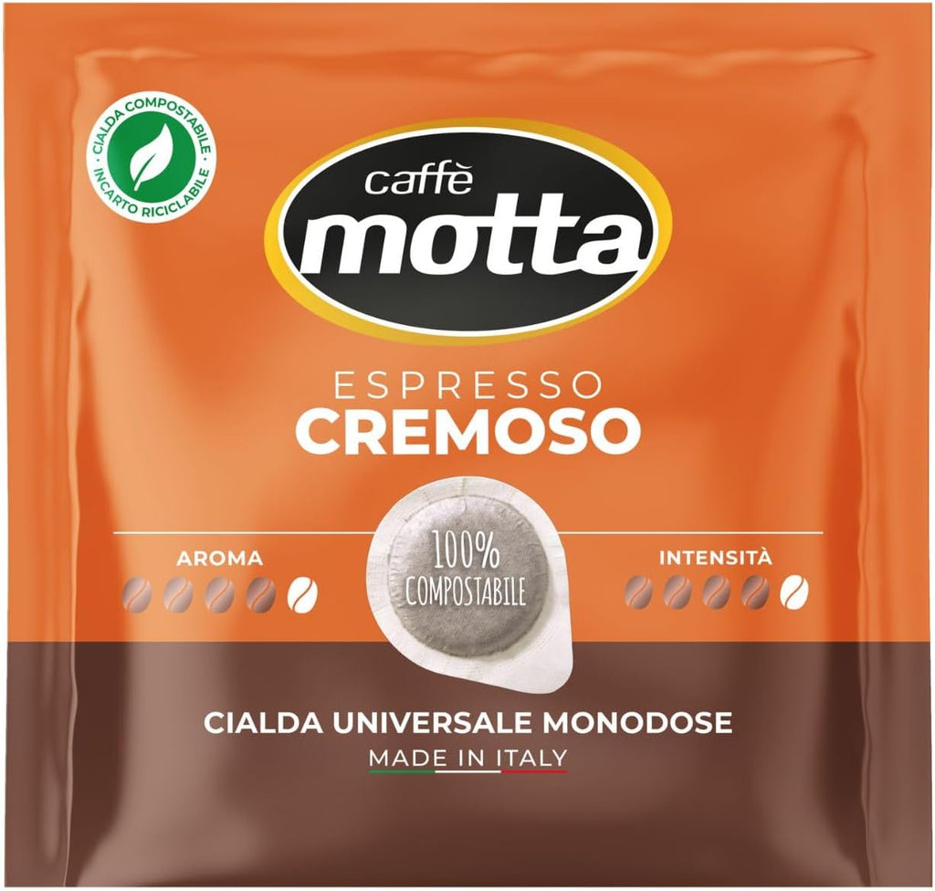 Caffe Motta Espresso ESE Pods 150 Pods - Made in Italy (150 pods)