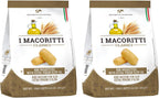 I Macoritti Classici Mini Breadsticks with Extra Virgin Olive Oil, Made in Italy, Zero Sugar, No Artificial Flavors, Non-GMO, Preserve Free- 8.8 oz, Pack of 2