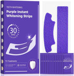 Purple Teeth Whitening Strips - Professional-Grade Whitening, Effectively Removes Stains and Bad Breath Caused by Smoking, Drinking, and Coffee,Achieve a Beautiful and Confident Smile(14 PCS, Mint)