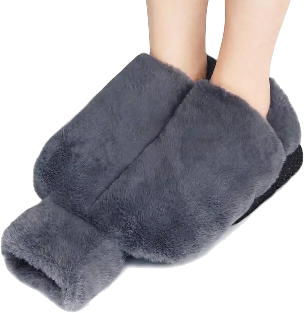 Soft Large Foot Cover, hot Water Bottle and Cold Water Bottle for feet, Warm Foot Cushion, Rubber Cold/hot Water Bottle Pain Relief Water Bag Divine Tool