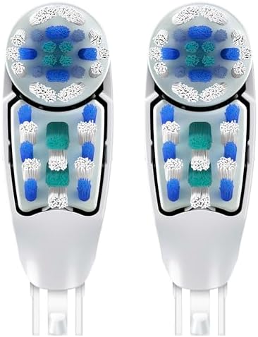 Oral-B Deep Clean Battery Powered Toothbrush Replacement Brush Heads Refill, Soft, 2 Count