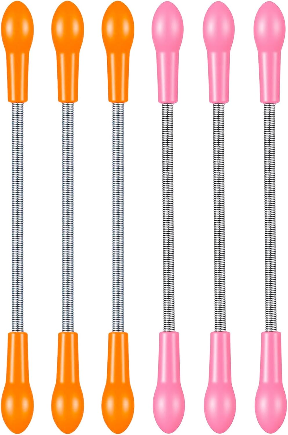 6PCS Hair Removal Spring, Spring Hair Remover,Face Threading Tool, Facial Hairs Remover for Upper Lip, Eyebrow, Chin, Mustache Neck Sideburns Fuzz Beauty