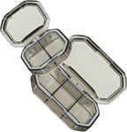 2pcs Cute Pill Box Organizer Small Travel Pill Case Portable Storage Container Daily Organizer Travel Daily