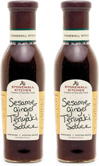 Stonewall Kitchen Sesame Ginger Teriyaki Sauce, 11 Ounces (Pack of 2)