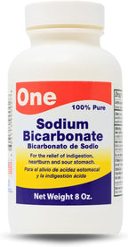 Arymar Sodium Bicarbonate: Premium Pure Grade Powder for Digestive Balance and Personal Care, Natural Formula for Stomach Comfort, High Purity Grade, 4 oz