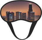 Los Angeles Skyline Sleep Mask 100% Light Blocking Eye Mask for Sleeping, Sleep Mask for Unisex for Travel/Nap