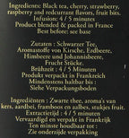 Dammann Freres Loose Leaf, Quatre Fruits Rouges, Premium Gourmet French Black Tea, Blend Strawberry, Cherry, Raspberry, Red Currant Flavors, 3.52 Ounce Tin
