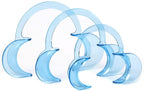 LA MIERE Dental Cheek Retractor C Shape Mouth Opener Size S,M,L, Pack of 3, Blue