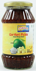 Ashoka - Sweet Mango Pickle - (gor keri - mild) - 575g - (pack of 2)