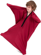 SANHO Sensory Sock Body Sock,Small,Perfect for Children with Sensory Processing Disorder,Updated Version,Wine Red