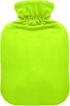Lemon Green Hot Water Bottle Hot or Cold Water Bottle with Soft Cover Hot Water Bag for Pain Relief, 1 Liters
