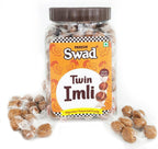 Panjon Swad Twin Imli Candy, Khatti Meethi Imly, Chulbuli Tamarind Twist Toffee, 400g Jar