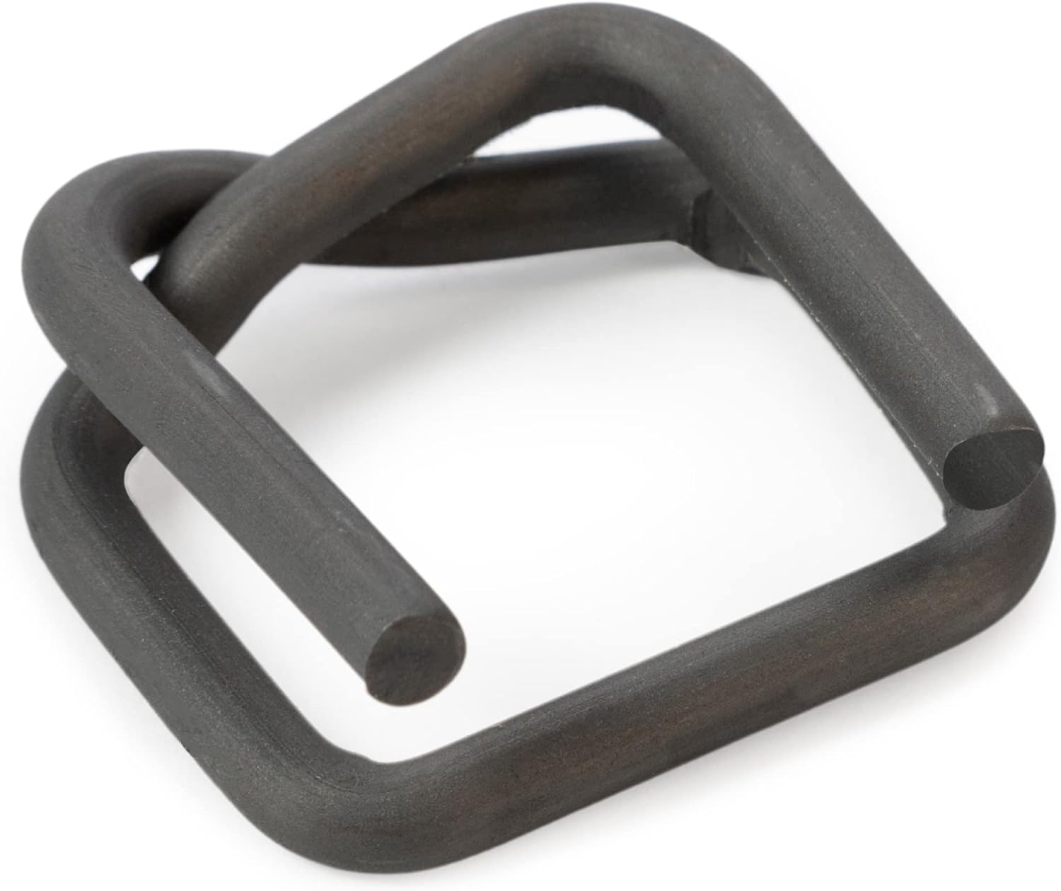 Phosphate Cord Strapping Buckles 3/4", Pack of 500 - Heavy-Duty Metal Buckles with Phosphate Coating for Woven Cord Strapping - Reusable Metal Buckle for Strapping - SKU BP-34-500 by IDL Packaging