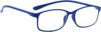 PROFLEX BluOptix Blue Light Filter Lightweight, Flexible, Scratch Resistant, Computer Reading Glasses, Unisex