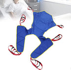 Toileting Sling Patient Lifter - Full Body Patient Lift Sling - Medical Lift Equipment Divided Leg for Elderly,Handicapped,Heavy Duty Transfer Belts 507lbs,L