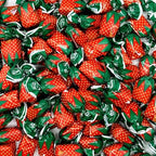 Strawberry Filled Hard Candy - Individually Wrapped Strawberry Bon Bons Candy 2 Pound Bulk Bag, Red