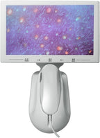 11inch UV Skin Analyzer Machine Professional Scalp Detector Hair Follicles Oil Moisture Tester Facial Skin Hair Analyser Machine Beauty Equipment (Color : 200X Lens, Size : 1) (50x Lens 1)