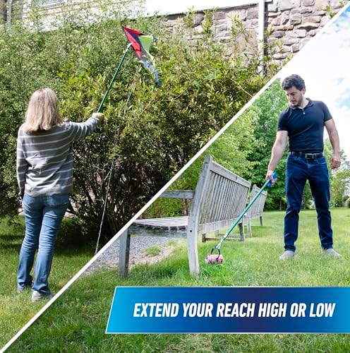 Unger Professional 36” Nifty Nabber, Reacher Grabber Tool, Trash Picker Upper, Built-In Magnet and Ergonomic Grip, Outdoor Claw Pickup for Yard Clean Up, Reaching Assist for Seniors