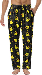 Mens Pajama Pants Soft Sleep Pants for men Lounge Pajama Bottoms with Pockets Drawstring