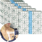 Shower Protector Dialysis Catheter Shower Cover Large Coverage Shower Shields for Peritoneal Dialysis Port Accessories PD Chest Catheter PICC Line Feeding Tube Waterproof Bandage 8"x8"(Pack of 25)