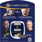 Goatee Shaper Template - Beard Shaping Tool & Guide for Men - Adjustable Goatee Trimming Stencil for Perfect Symmetrical Goatee Every Time | My Perfect Goatee