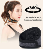 XGOPTS Self Heating Neck Braces Magnetic Treatment Neck Wraps Adjustable Pain Relief Therapy Neck Support Neck Warmer Migraine Headaches Shoulders and Back Neck Protector for Neck Arthritis
