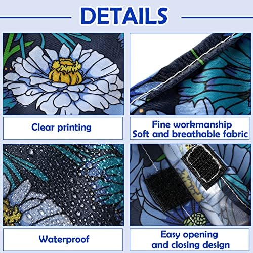 Sosation 6 Pieces Ostomy Bag Covers Waterproof Ostomy Shower Cover Lightweight Colostomy Bags Covers Shower Wraps with Opening for Women Men Ileostomy Care Protector Odor Reducing Supplies