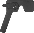 Ophthalmic Eye Occluder with 14 Holes Portable Handheld Eye Exam Tool for Ophthalmologists Orthoptists & Optometrists (Black)