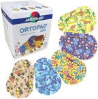 Ortopad® Bamboo Boys Eye Patches, 50/Box (Regular Size, 4+ yrs) Blue Camo Pack
