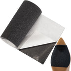 CRASPIRE 39.37 x 4 Inch Shoe Sole Protector Roll Shoe Sole Adhesive Tape Black Non Slip Self Adhesive Texture Lattice Bottom Shoe Cover Pads Stickers for High Heels Shoes Outdoors Protector