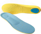 Shoes Inserts Memory Foam Insoles Shock Absorption Pain Relief Plantar Fasciitis Breathable PU Sports Foot Insoles for Men Women,1 Pair (M（Men's 6-9/ Women 7-11）)