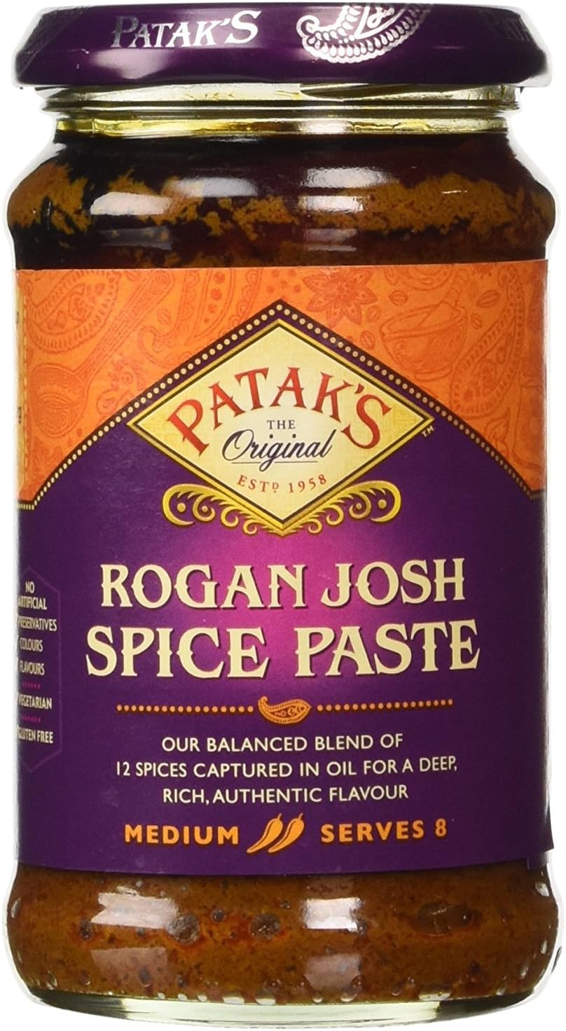 Pataks Rogan Josh Curry Paste 283 g (Pack of 6)