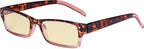Eyekepper Spring Hinge Two-Tone Color Computer Glasses Readers Reading Glasses