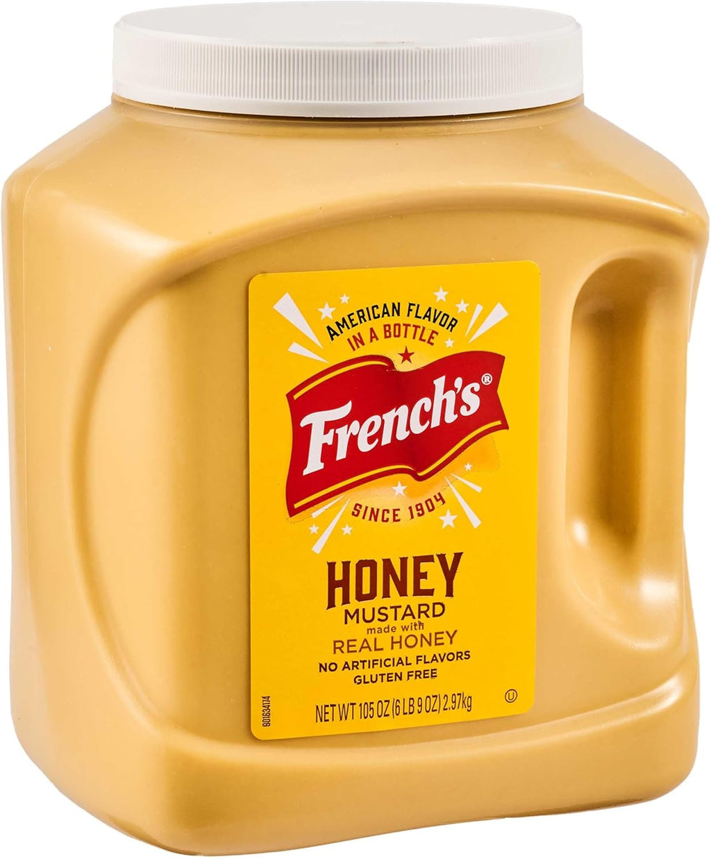 French's Honey Mustard, 105 oz - One 105 Ounce Container of Honey Mustard Dipping Sauce, Best for Use on Sandwiches, Burgers, Sides and More