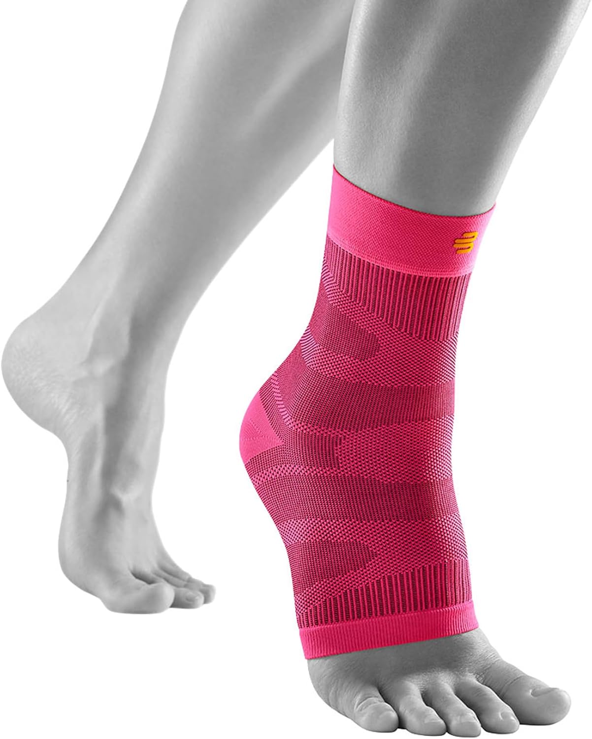 Bauerfeind Sports Compression Ankle Support, Pink, Large