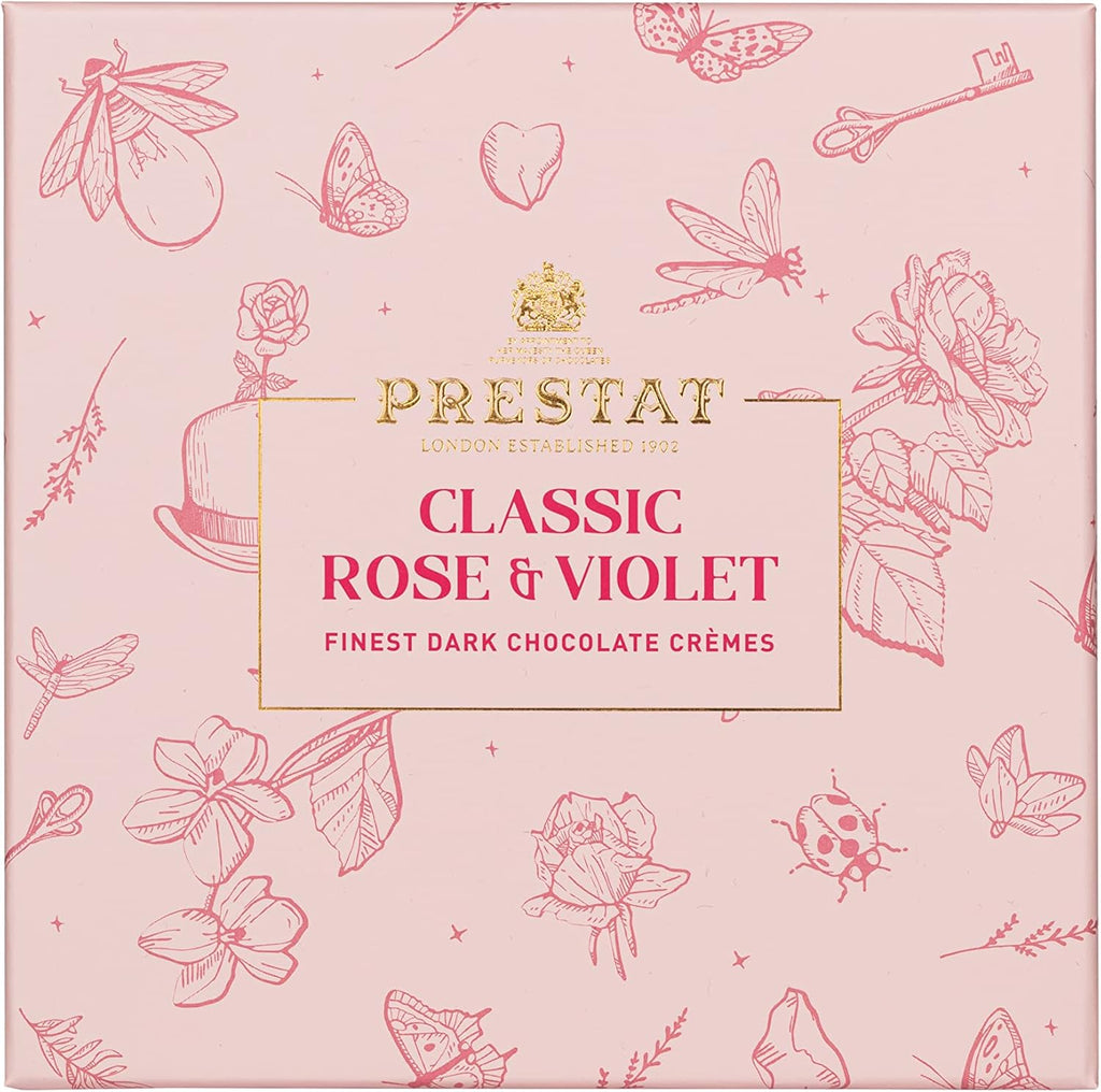 Prestat Rose & Violet Crèmes (140g)