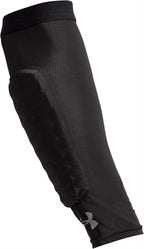 Under Armour Gameday Armour Pro Padded Forearm Sleeves, Style Number 1346862, Black, X-Small, Men's, Athletes, Active