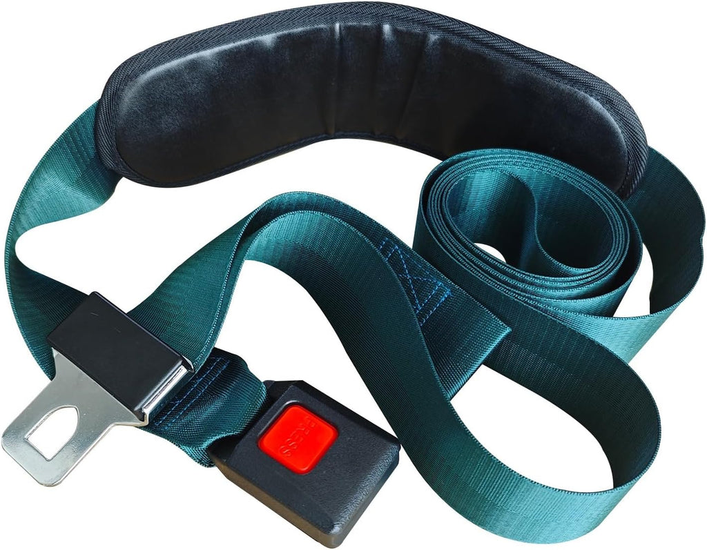 Extremity Mobilization Belt, Traction Strap Physical Therapy, Manual Traction, and Mobility with Pad, 9.8Ft(B)
