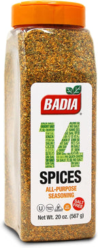 Badia 14 Spices Salt-Free All Purpose Seasoning, 20 oz - Savory Blend of Garlic, Onion, Herbs, Spices & Peppers