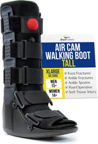 Brace Direct Tall Air CAM Walker Fracture Boot Aircast Boot for Foot & Ankle Injuries, Fractures & Surgery (X-Large - US Shoe Men 13+ / Women 14+)