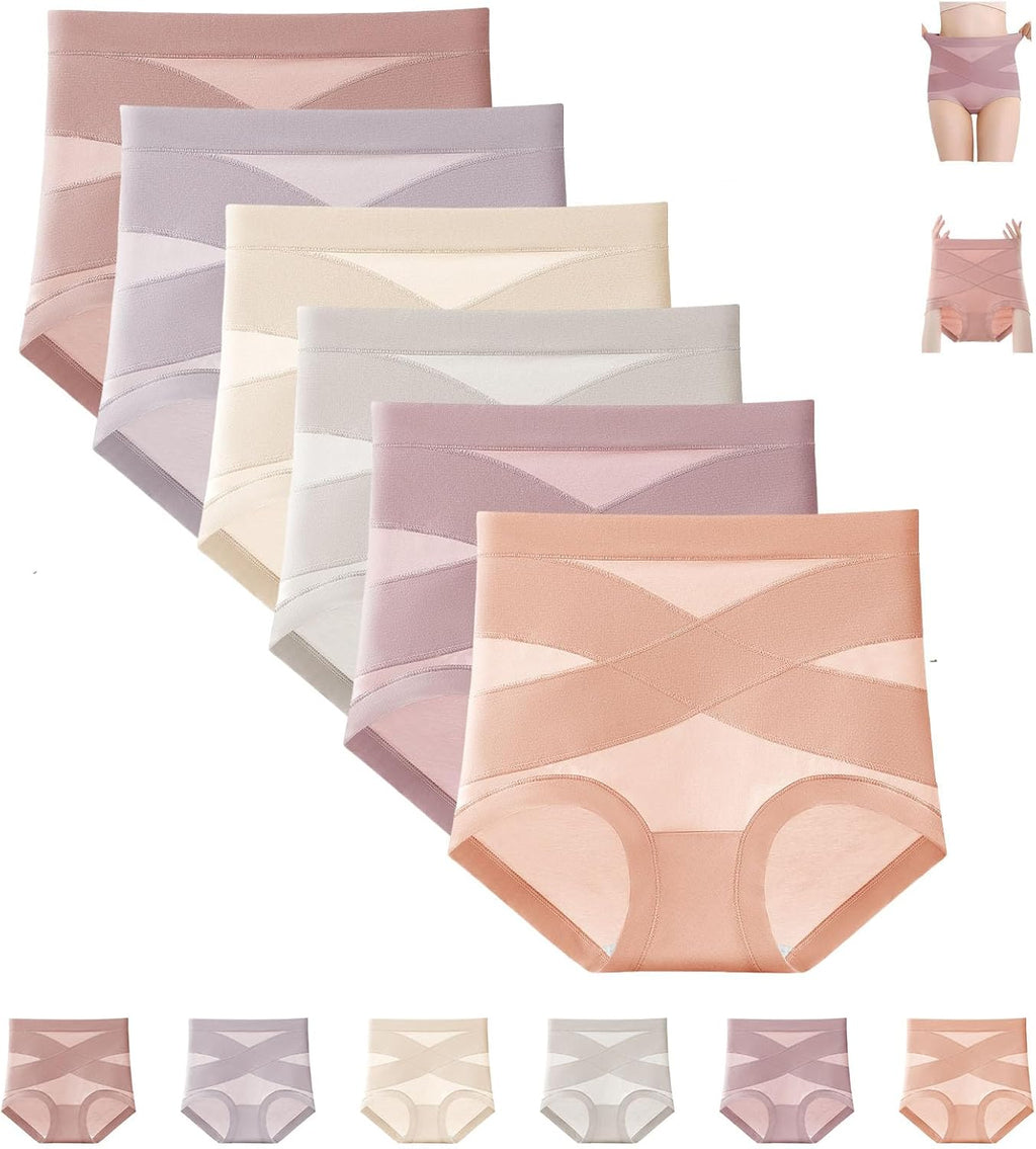 Leakproof Panties with Tummy Control, High Waisted Underwear for Women, Comfort Leakproof and Shaping Panties for Women