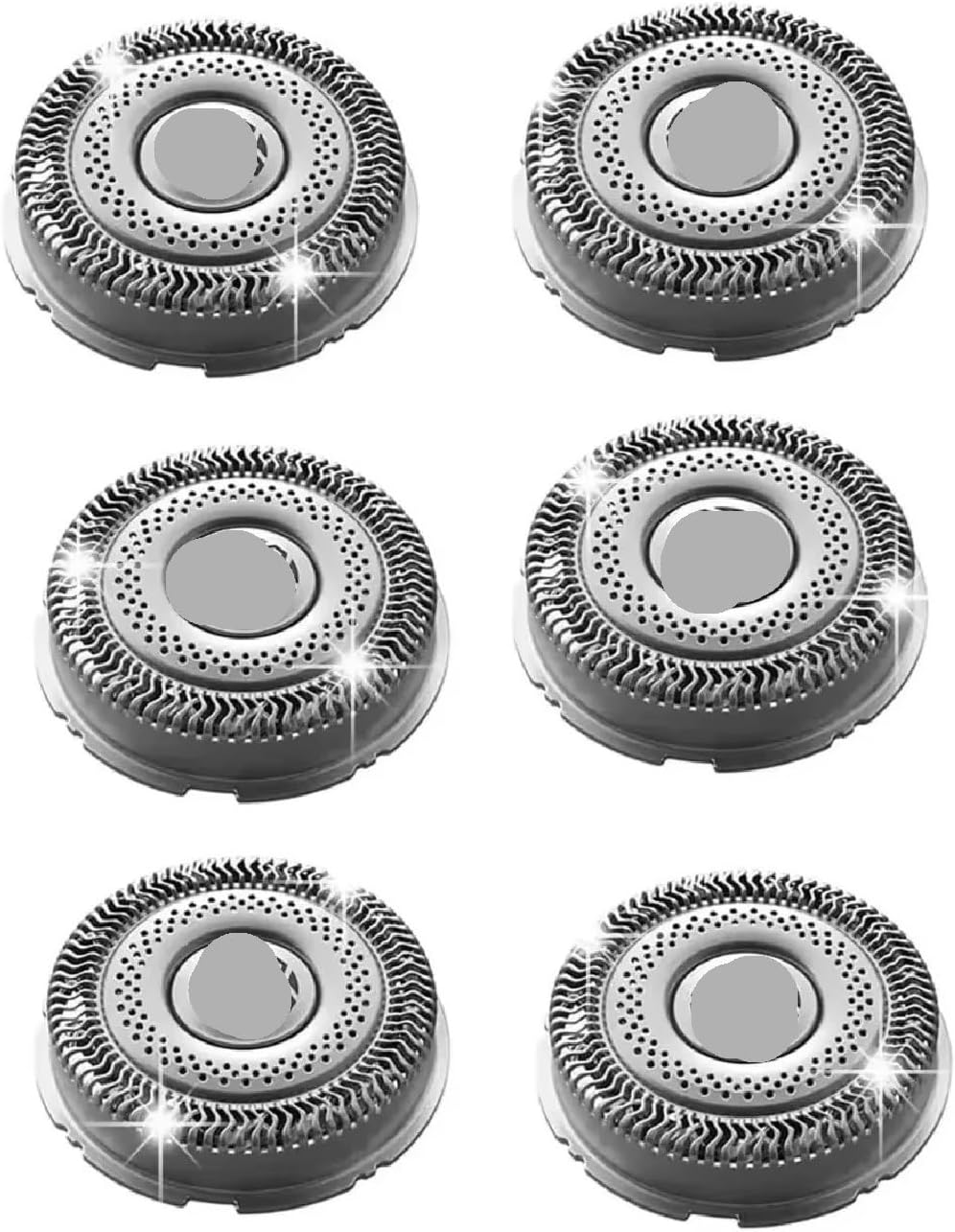SH91 Replacement Heads Blades ，Compatible for Philips，Compatible for Norelco， Shavers Series S9000 and 9000 Prestige SP981X(6pcs)
