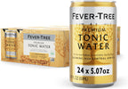 Fever-Tree Tonic Water – Premium Mixer for Cocktails and Mocktails, 24 x 5.1 Cans – Naturally Sourced, Non-GMO