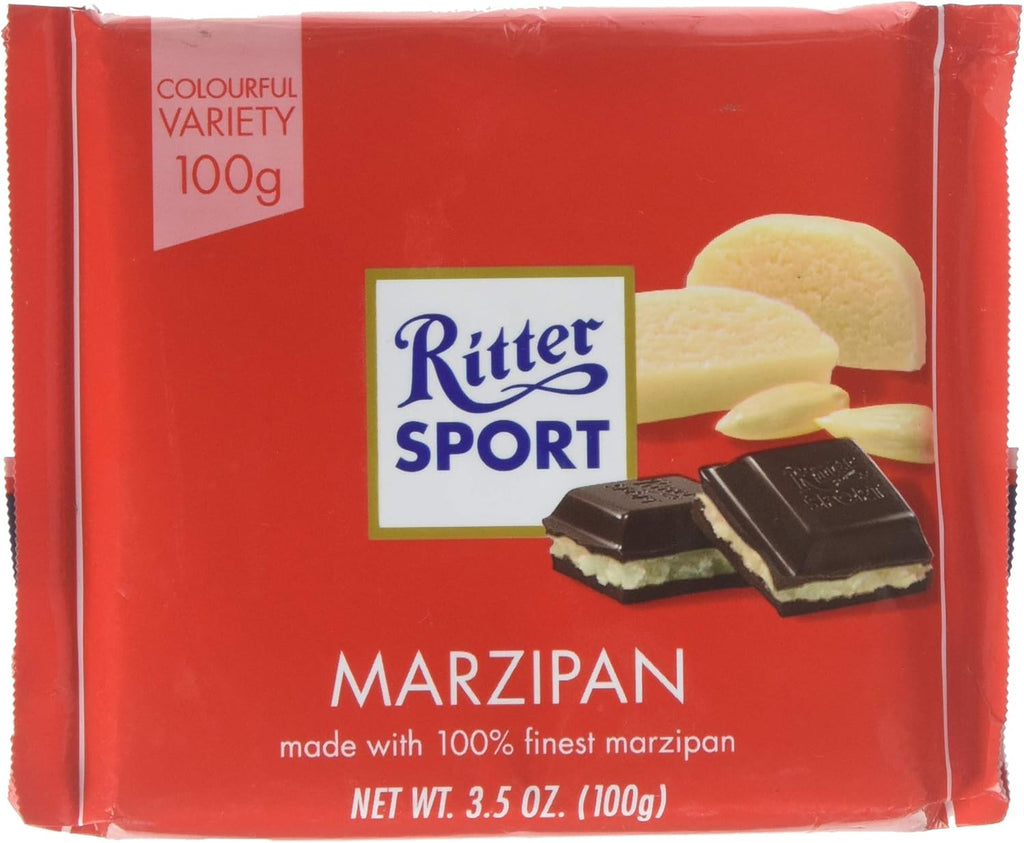 Ritter Sport Marzipan (1 Bars each 100g) - fresh from Germany