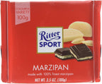 Ritter Sport Marzipan (1 Bars each 100g) - fresh from Germany