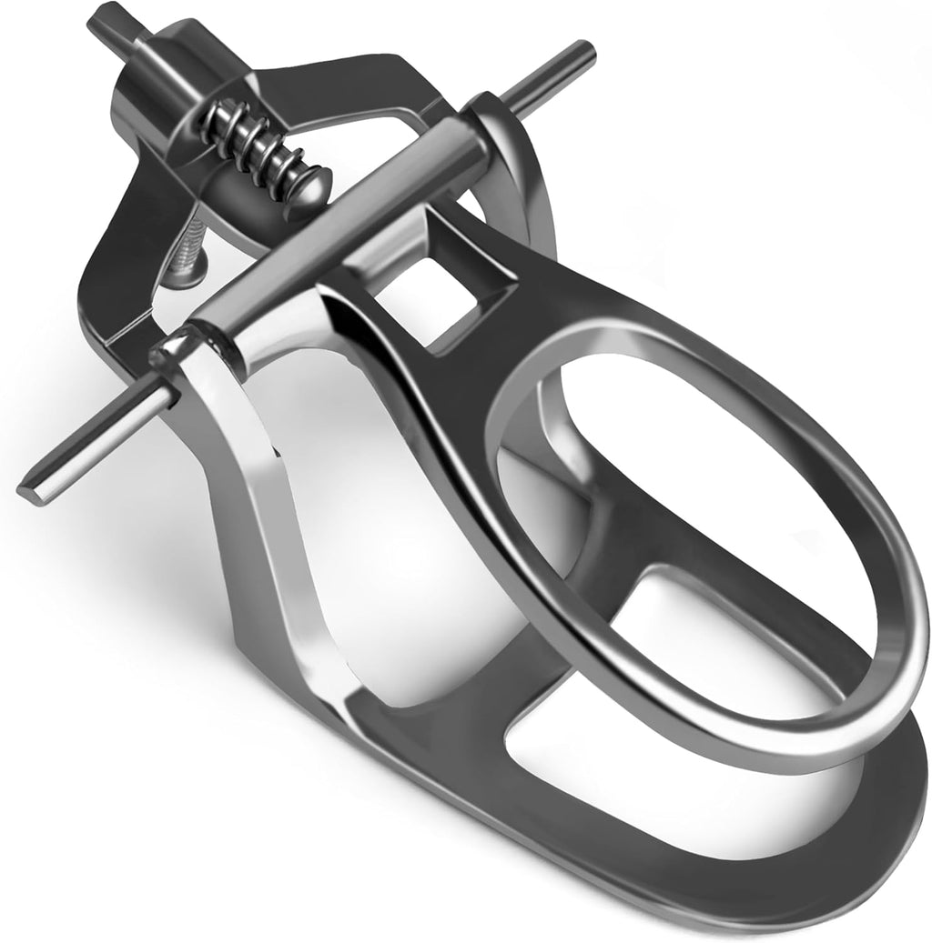 Dental Articulator Clamp Laboratory Instruments Adjustable Equipment Denture Articulator (1, Medium)