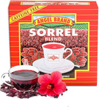 Angel Brand Sorrel Tea Bags 20 – Hibiscus Flower Tea for Refreshing Flavor &